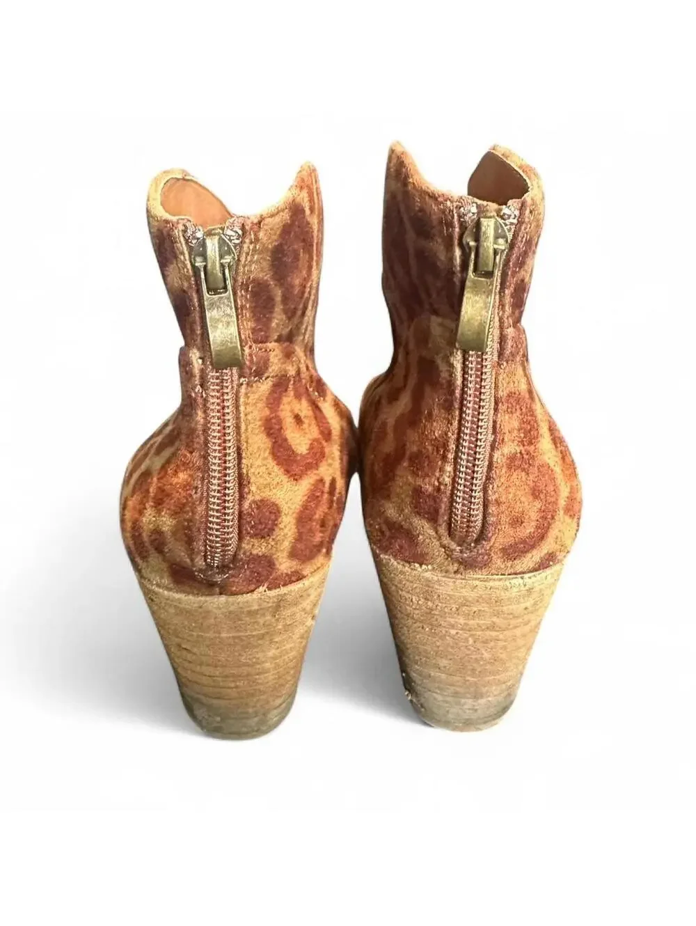 Yeehaw Chic Cheetah Booties - Size 8.5